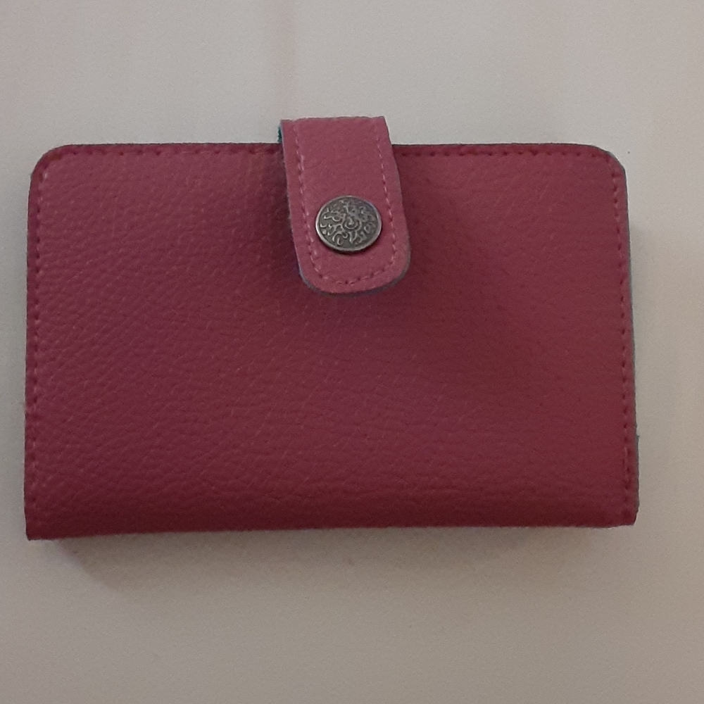 Pink Wallet Leather